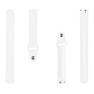 Tactical 716 Silikonový Řemínek pro Fitbit Inspire 2 White