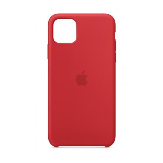 Apple Silikonový Kryt pro iPhone 11 Pro Max Red (MWYV2ZM/A)