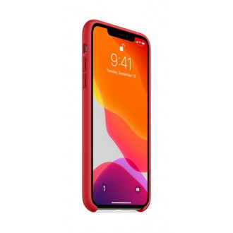 Apple Silikonový Kryt pro iPhone 11 Pro Max Red (MWYV2ZM/A)