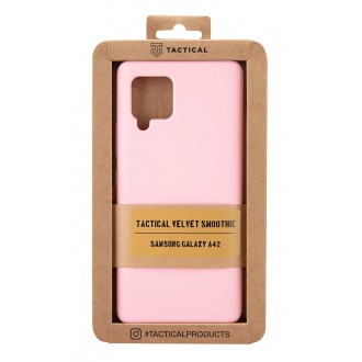 Tactical Velvet Smoothie Kryt pro Samsung Galaxy A42 Pink Panther