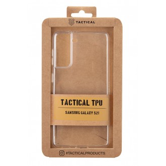 Tactical TPU Kryt pro Samsung Galaxy S21 Transparent