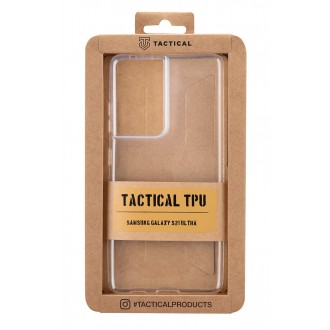 Tactical TPU Kryt pro Samsung Galaxy S21 Ultra Transparent