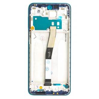 LCD Display + Dotyková Deska + Přední Kryt pro Xiaomi Redmi Note 9S Aurora Blue