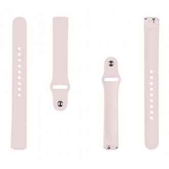 Tactical 715 Silikonový Řemínek pro Fitbit Inspire 2 Rose