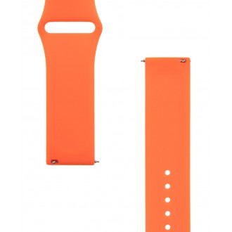 Tactical 613 Silikonový Řemínek pro Xiaomi Mi Watch Color Orange