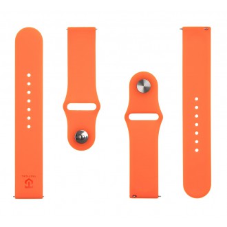 Tactical 613 Silikonový Řemínek pro Xiaomi Mi Watch Color Orange