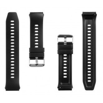 Tactical 653 Silikonový Řemínek pro Huawei Watch GT 2e Black