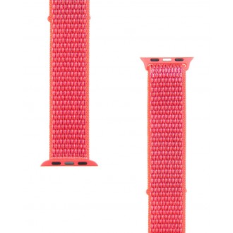 Tactical 533 Látkový Řemínek pro iWatch 1, 2, 3, 4, 5 38-40mm Pink