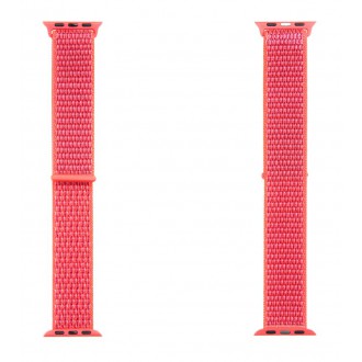 Tactical 533 Látkový Řemínek pro iWatch 1, 2, 3, 4, 5 38-40mm Pink