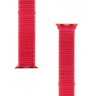 Tactical 545 Látkový Řemínek pro iWatch 1, 2, 3, 4, 5 42-44mm Red