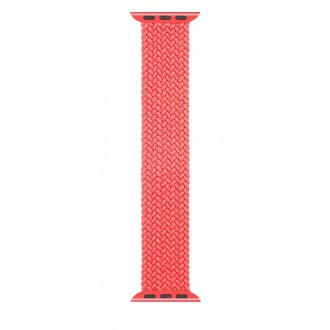 Tactical 758 Pletený Převlékací Řemínek pro iWatch 1/2/3/4/5/6/SE 38/40mm vel. M Red
