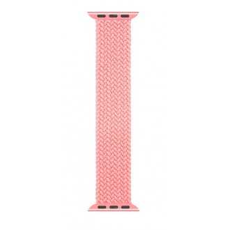 Tactical 752 Pletený Převlékací Řemínek pro iWatch 1/2/3/4/5/6/SE 38/40mm vel. L Pink
