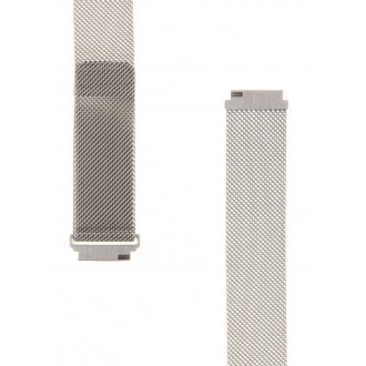 Tactical 621 Loop Magnetický Kovový Řemínek pro Xiaomi Mi Watch Silver