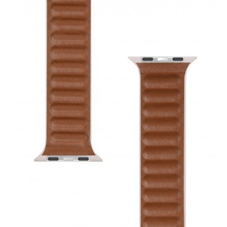 Tactical 737 Loop Kožený Řemínek pro iWatch 1/2/3/4/5/6/SE 42/44mm Khaki