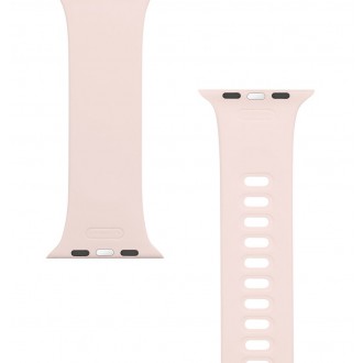 Tactical 796 Silikonový Řemínek s Přezkou pro Apple iWatch 1/2/3/4/5/6/SE 42/44mm Pink