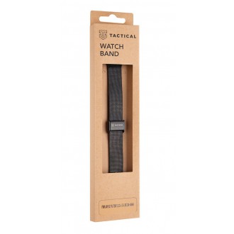 Tactical 745 Loop Slim Magnetický Kovový Řemínek pro iWatch 1/2/3/4/5/6/SE 38/40mm Black