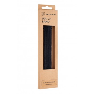 Tactical 749 Pletený Převlékací Řemínek pro iWatch 1/2/3/4/5/6/SE 38/40mm vel. L Black