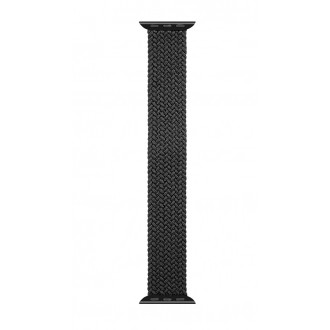 Tactical 764 Pletený Převlékací Řemínek pro iWatch 1/2/3/4/5/6/SE 38/40mm vel. XL Black