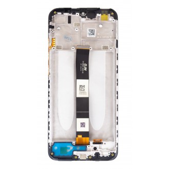 LCD Display + Dotyková Deska + Přední Kryt pro Xiaomi Redmi 9A Black (Service Pack)
