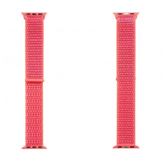 Tactical 533 Látkový Řemínek pro iWatch 1, 2, 3, 4, 5 38-40mm Pink