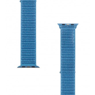 Tactical 539 Látkový Řemínek pro iWatch 1, 2, 3, 4, 5 42-44mm Blue