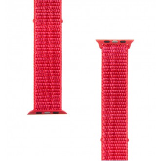 Tactical 545 Látkový Řemínek pro iWatch 1, 2, 3, 4, 5 42-44mm Red