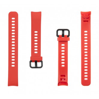 Tactical 442 Silikonový Řemínek pro Honor Band 4/5 Red