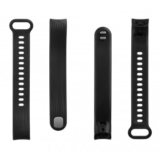 Tactical 566 Silikonový Řemínek pro Honor Band 3 Black