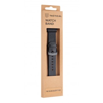 Tactical 607 Kožený Řemínek pro Xiaomi Amazfit T-Rex Black