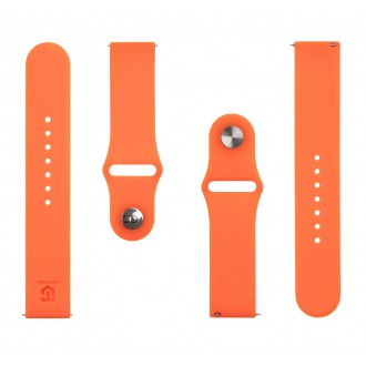 Tactical 613 Silikonový Řemínek pro Xiaomi Mi Watch Color Orange
