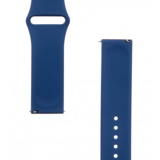 Tactical 614 Silikonový Řemínek pro Xiaomi Mi Watch Color Dark Blue