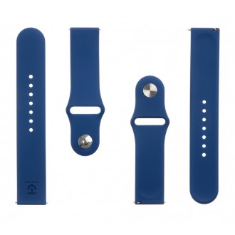 Tactical 614 Silikonový Řemínek pro Xiaomi Mi Watch Color Dark Blue