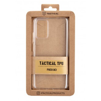 Tactical TPU Kryt pro Poco M3 Transparent