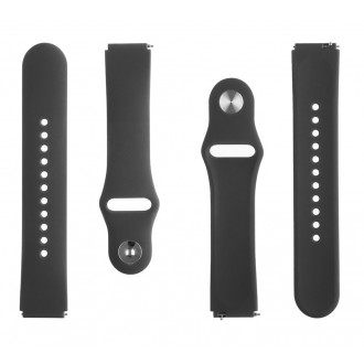 Tactical 804 Silikonový Řemínek 18mm Black