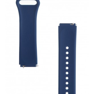 Tactical 805 Silikonový Řemínek 18mm Dark Blue
