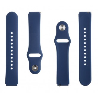 Tactical 805 Silikonový Řemínek 18mm Dark Blue