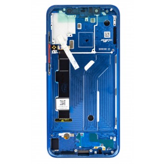 LCD Display + Dotyková Deska + Přední Kryt pro Xiaomi Mi8 Blue (Service Pack)