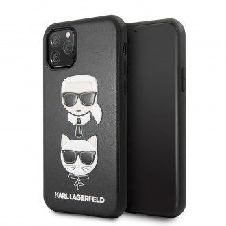 Karl Lagerfeld &Choupette Kryt pro iPhone 11 Pro Black (KLHCN58KICKC)