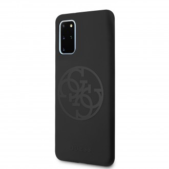 Guess 4G Tone Logo Kryt pro Samsung Galaxy S20+ Black (GUHCS67LS4GBK)