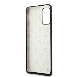 Guess 4G Tone Logo Kryt pro Samsung Galaxy S20+ Black (GUHCS67LS4GBK)
