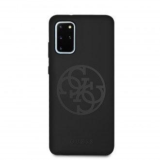 Guess 4G Tone Logo Kryt pro Samsung Galaxy S20+ Black (GUHCS67LS4GBK)