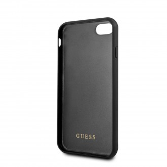 Guess Glitter Marble Kryt pro iPhone 8/SE2020 White Gold (GUHCI8MGGWH)