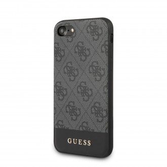 Guess 4G Stripe Kryt pro iPhone 7/8/SE2020 Grey (GUHCI8G4GLGR)