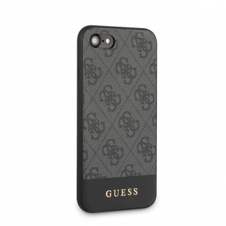 Guess 4G Stripe Kryt pro iPhone 7/8/SE2020 Grey (GUHCI8G4GLGR)