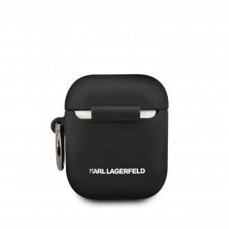 Karl Lagerfeld Choupette Pouzdro pro Airpod 1/2 Black (KLACAPSILGLBK)