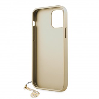 Guess 4G Charms Zadní Kryt pro iPhone 12/12 Pro Grey (GUHCP12MGF4GGR)