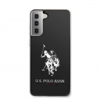 U.S. Polo PC/TPU Big Horse Kryt pro Samsung Galaxy S21+ Black (USHCS21MTPUHRBK)