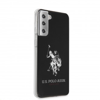 U.S. Polo PC/TPU Big Horse Kryt pro Samsung Galaxy S21+ Black (USHCS21MTPUHRBK)