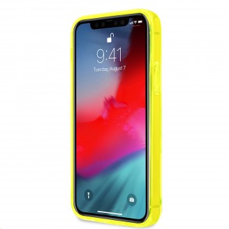 Karl Lagerfeld TPU Choupette Head Kryt pro iPhone 12 Pro Max 6.7 Fluo Yellow (KLHCP12LCHTRY)