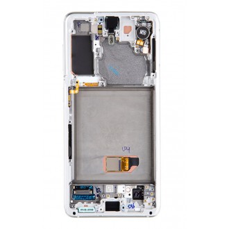 LCD display + Dotyk Samsung SM-G991 Galaxy S21 Phantom White (Service Pack)